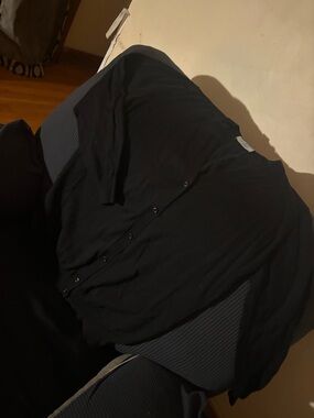 Prada Dark Charcoal Knit Cardigan